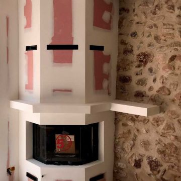 Chimenea en merendero, Matute, La Rioja